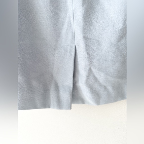 Hugo Buscati - Powder Blue Mini Skirt - Size: 10 - Picture 8 of 10